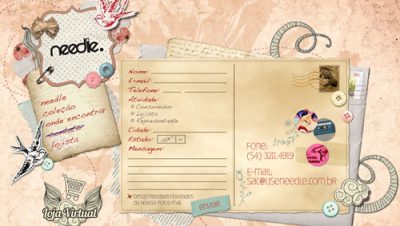 36 imagens de layout de formulários de contato de blogs de design ou sites de design para sua inspiração. (27)