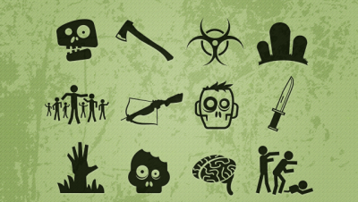 Pack de ícones estilo zumbi para usar livre (2)