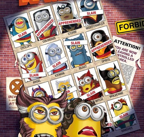 Ilustrações criativas feitas com os Minons (12)