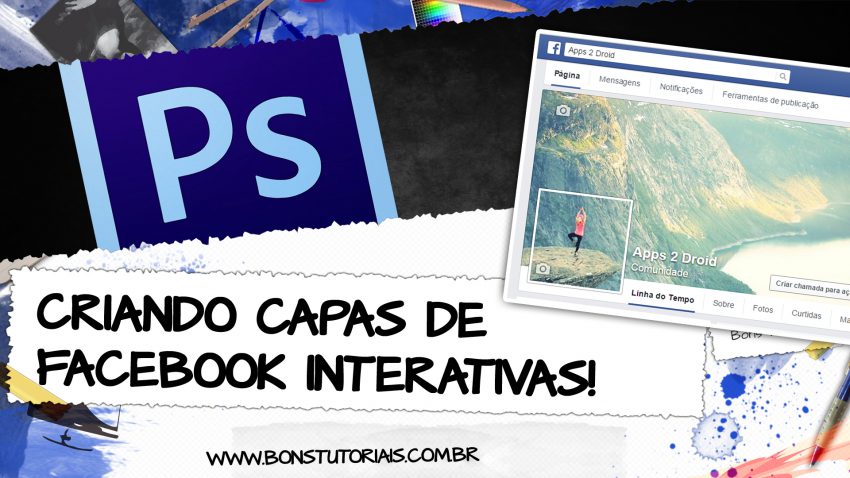 criando uma capa de Facebook criativa