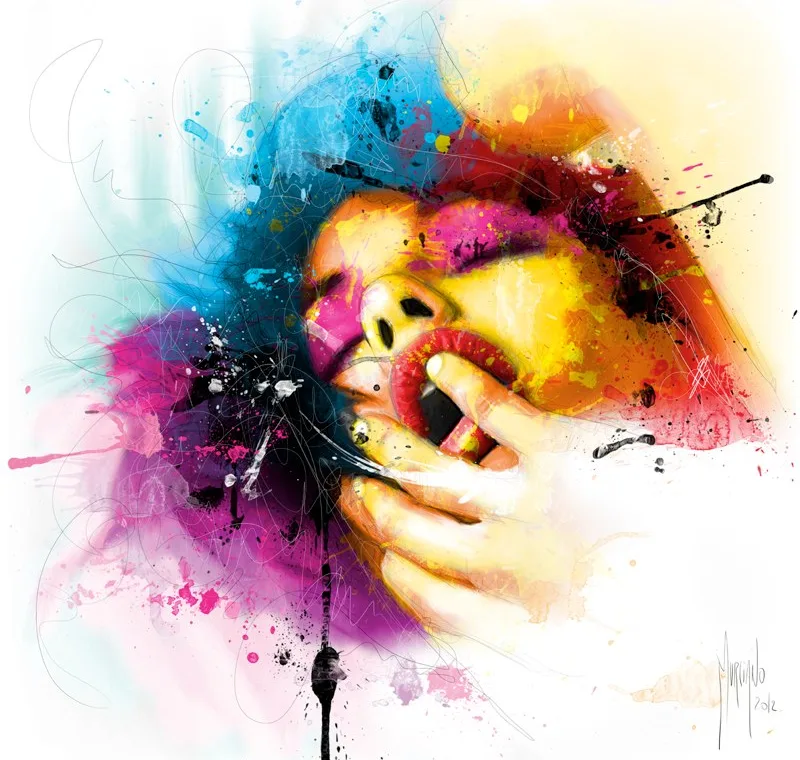 Pinturas abstratas com um design moderno de Patrice Murciano (12)