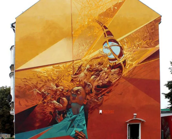 Arte Urbana gigantesca invadindo a Auropa (4)