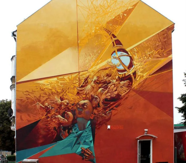 Arte Urbana gigantesca invadindo a Auropa (4)