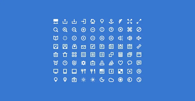 Coleção de ícones minimalistas para usar em seus trabalhos. download grátis