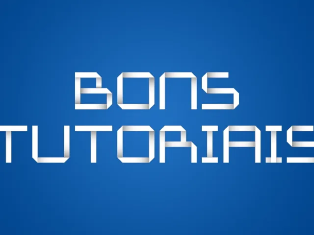 Efeito de texto no Photoshop de letras como se fossem papéis dobrados, muito fácil e rápido (4)