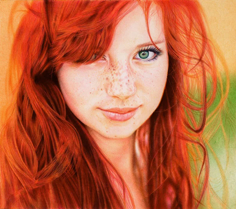 Realismo n pinturas surpreendentes de Samuel Silva, pinturas feitas com apenas canetas esferográficas (6)