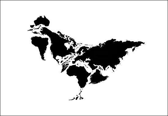 Designer gráfico cria os animais do zodíaco chines utilizando desenhos de mapas. (8)