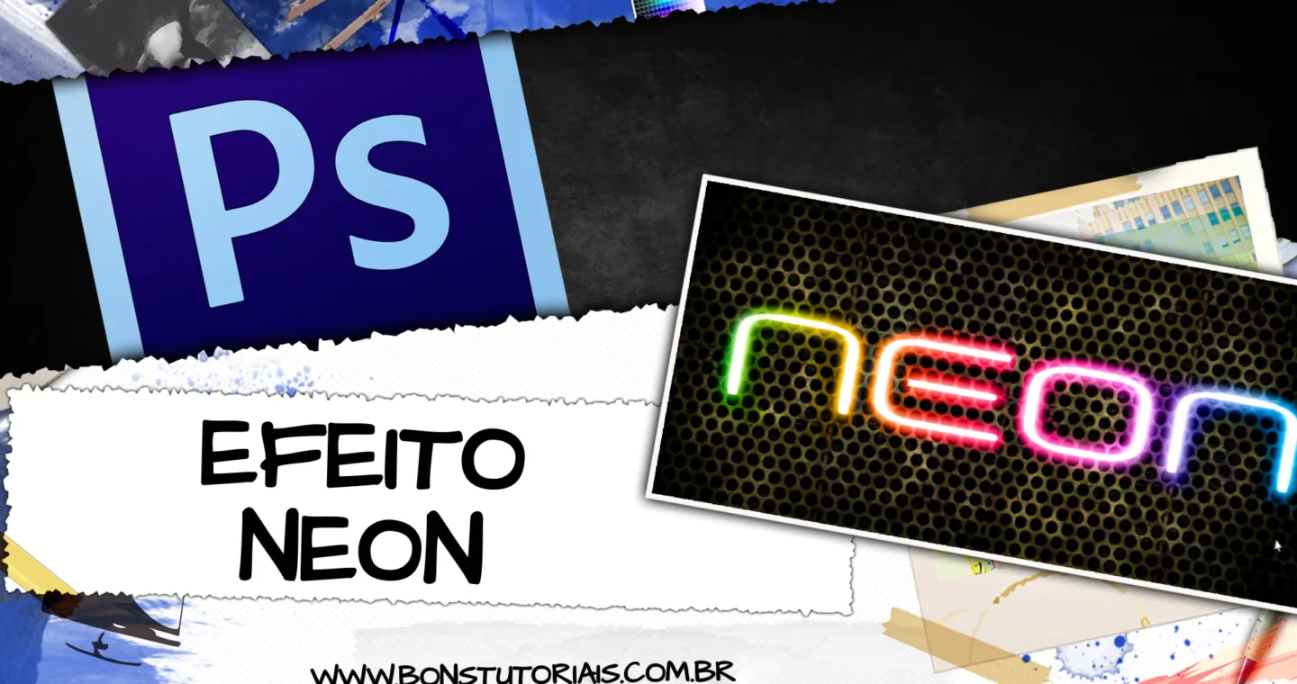 aprenda a fazer um neon de balada no photoshop, tutorial fácil e rápido!