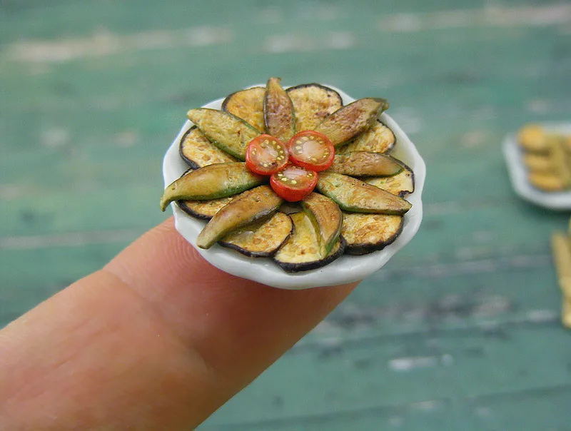 Belas comidas em miniatura de Shay Aaron (6)