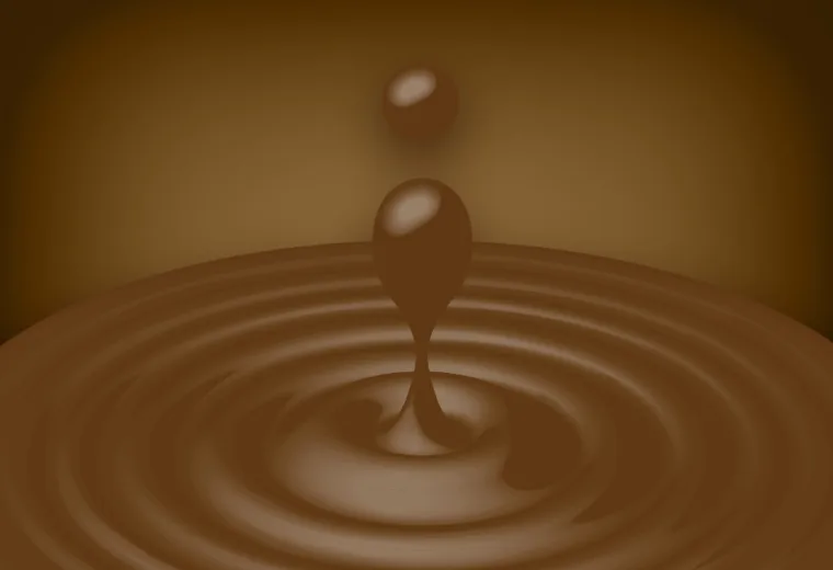 Aprenda a fazer um efeito 3D de um pingo de chocolate no Illustrator de uma forma bem fácil