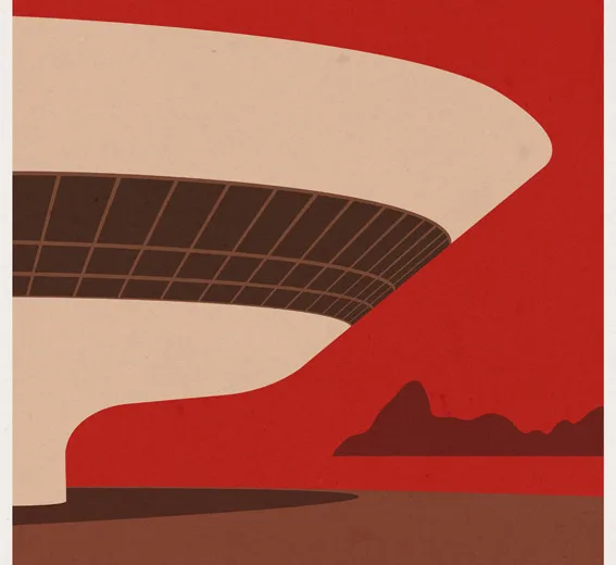 André Chiote crai pôsteres minimalistas para representar museus ao redor do mundo, um espetáculo de pôsteres (10)