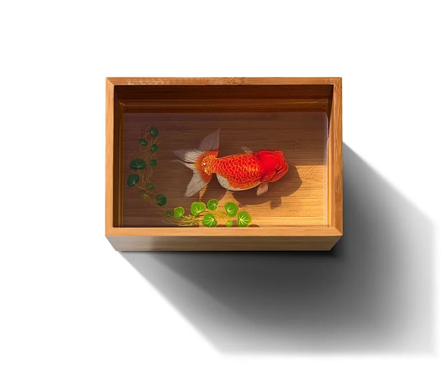 Keng Lye e suas pinturas 3d feitas em pratos e vasilhas (3)