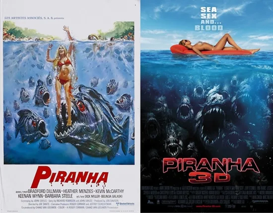 Capas de filmes antigas comparadas com as capas atuais (17)