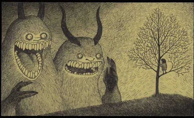 Acredite, estes desenhos são feitos em post its, belos e detalhistas desenhos de Dom Kenn (5)