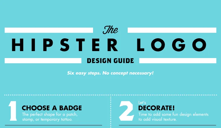 Veja algumas e necessárias dicas para você criar o seu logo Hipster neste poster maneiro (1)