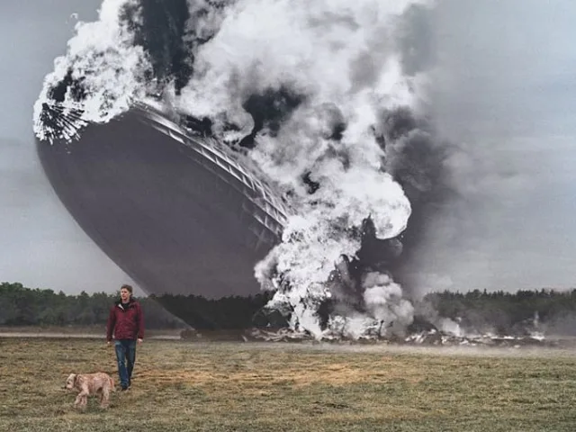 Belas montagens de Seth Taras onde ele retrata o passado e presente em uma fotografia (5)