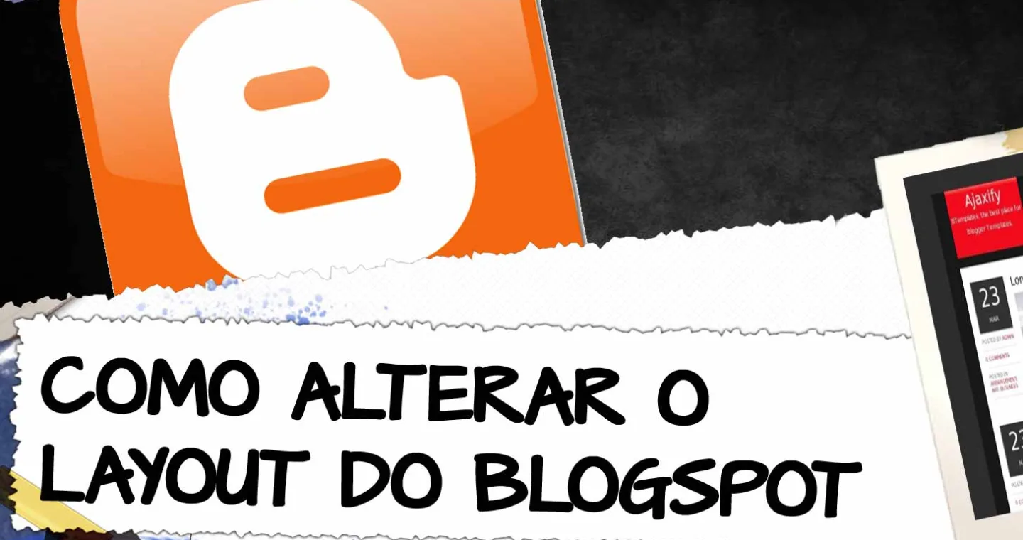 como trocar o tema do blogspot para temas encontrados na web
