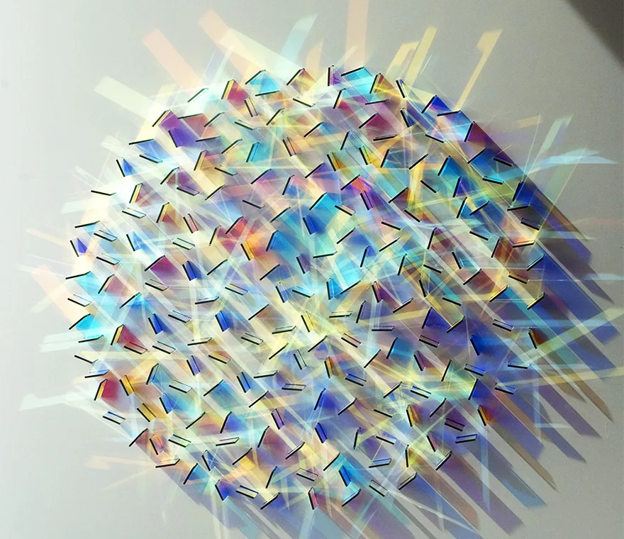 Obras de arte feitas com vidros e luz por Chris Wood (1)