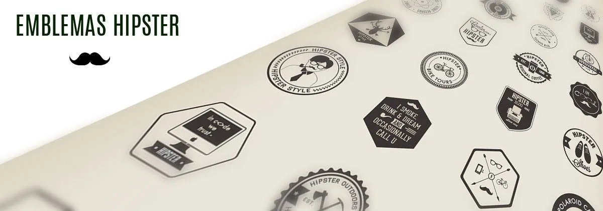 emblemas e logos hipster gratuitos para uso pelo pessoal do site de vetores Vecteezy (2)