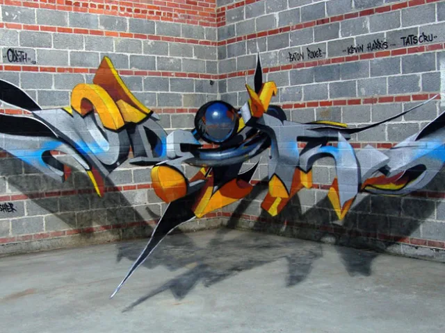Arte urbana criativa em 3D (1)