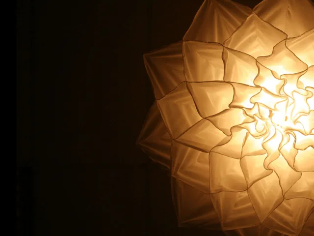 Lustres criativos e com design de flores (1)
