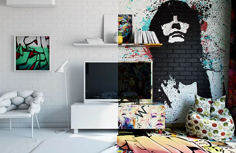 Arte urbana e minimalismo juntos (4)