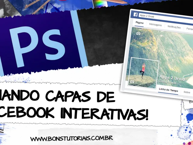criando uma capa de Facebook criativa