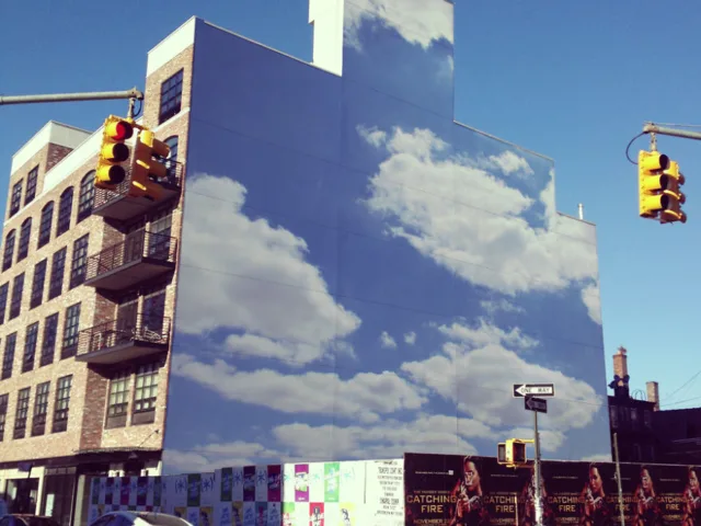 Pinturas lindas no céu em artes urbanas (2)