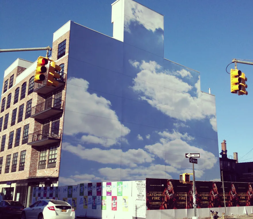 Pinturas lindas no céu em artes urbanas (2)