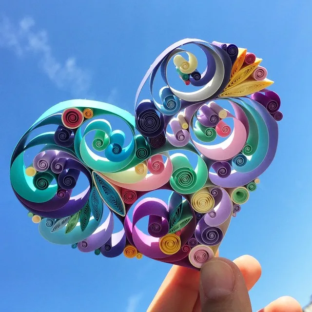 paper quilling lindos feitos por Sena runa (17)