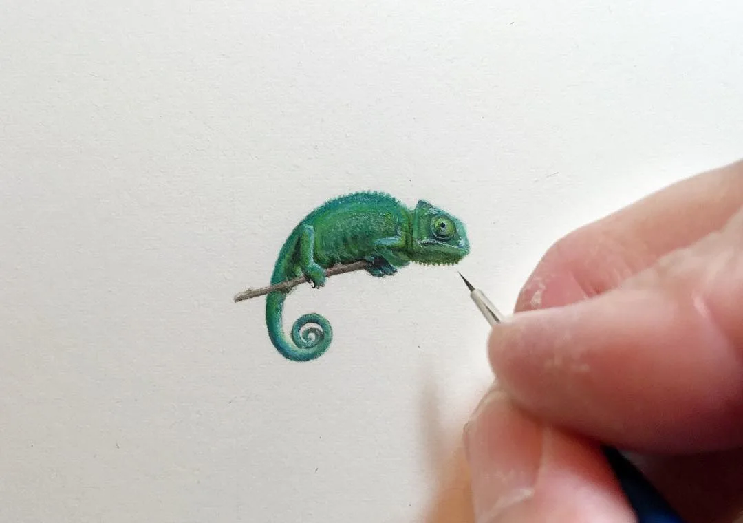 Desenhos e pinturas pequenas e criativas (1)