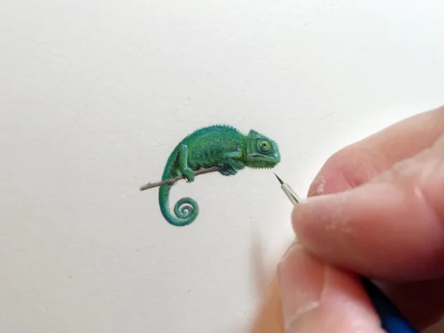 Desenhos e pinturas pequenas e criativas (1)