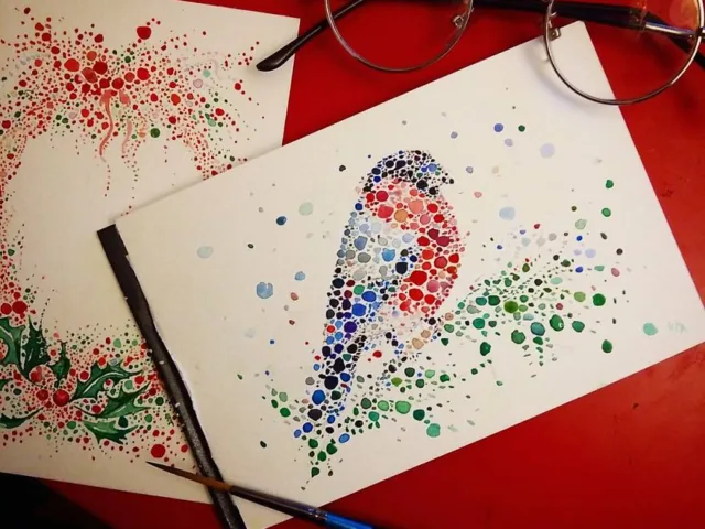 pinturas criativas feitas com potilhados (9)