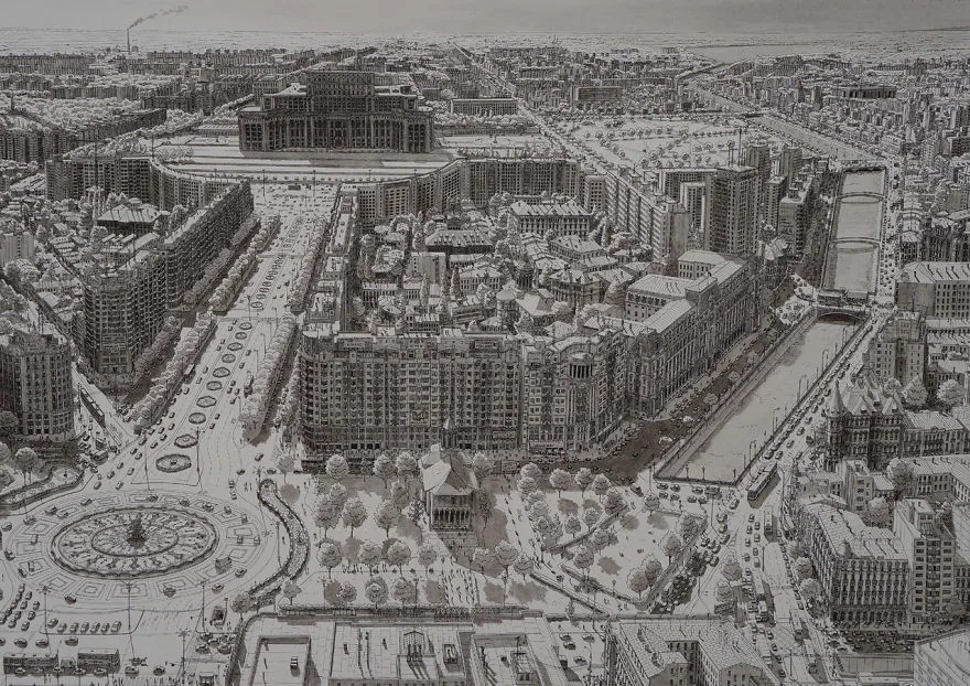 Desenhos criativos e detalhistas de Stefan Bleekrode (11)