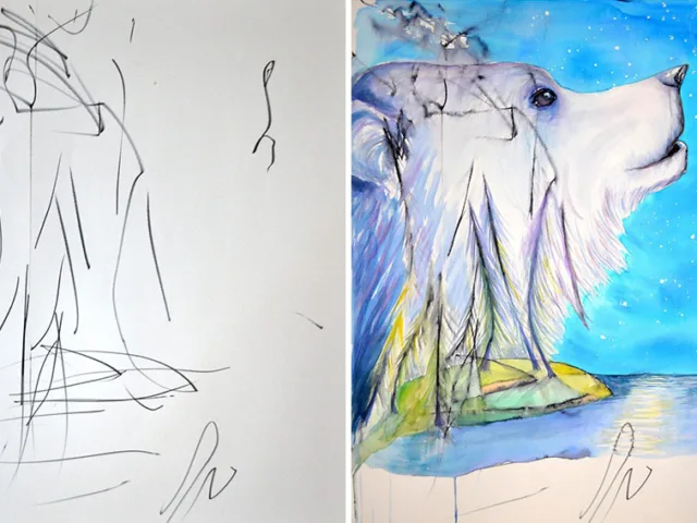 Desenhos feitos por mãe e filha (3)