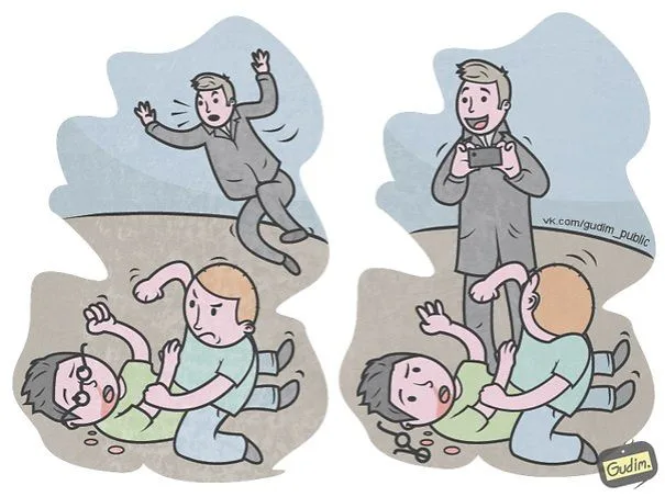 Desenhos e ilustrações criativas do cotidiano (19)