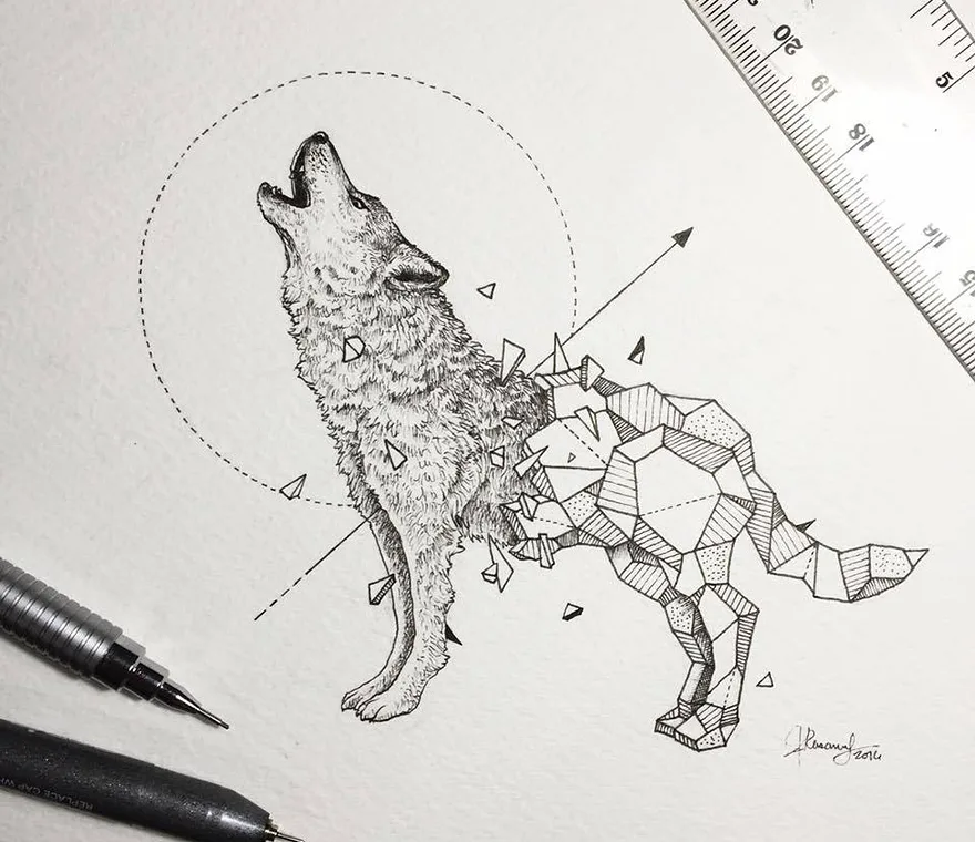 Desenhos geométricos criativos (3)