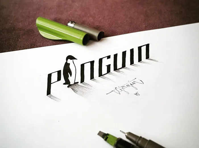 Tipografias ilustradas em 3D (9)