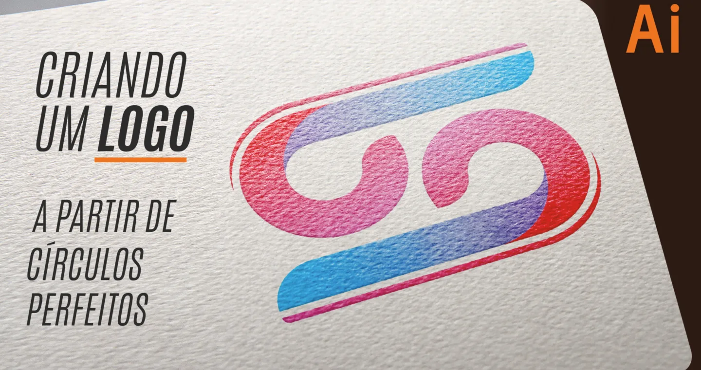como criar um logo a partir de círculos perfeitos no illustrator