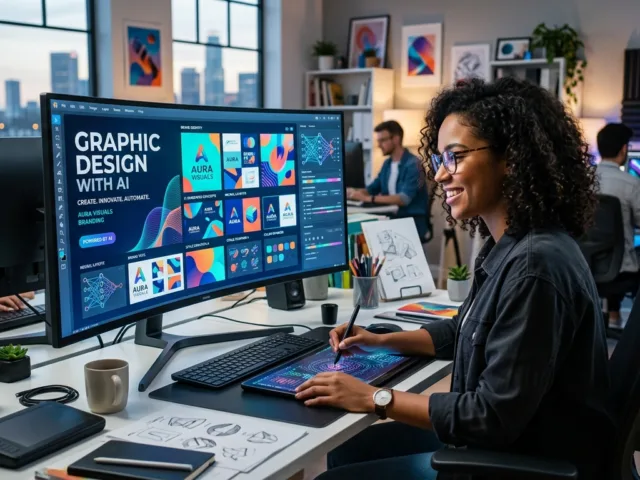 A Evolução do Design Gráfico com IA Impactos e Futuro
