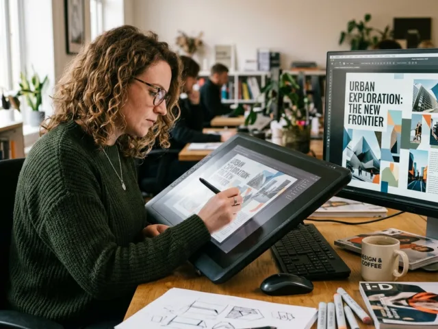 IA Revoluciona o Design Gráfico Editorial Exemplos Práticos