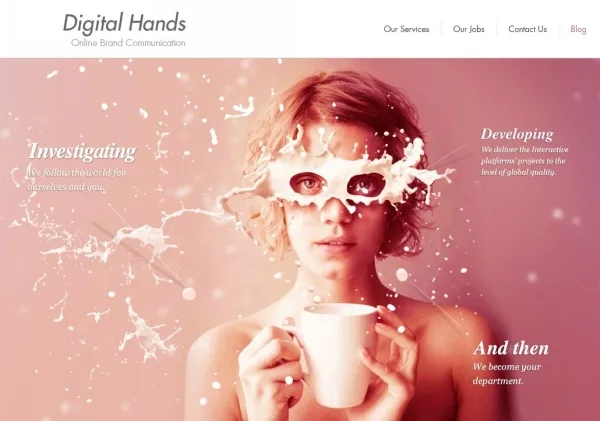 30 layouts de sites inspirionais
