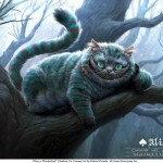 Imagens criativas de Alice no país das maravilhas