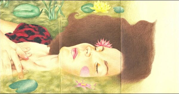 Belas pinturas feitas com caderninhos mmoleskine, grandes artes de impressionar. (24)