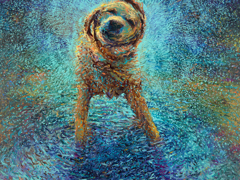 Pinturas impressionantes de Iris Scott em tela, feita com dedos e com uma base de óleo ao extremo, fantástica arte! (7)