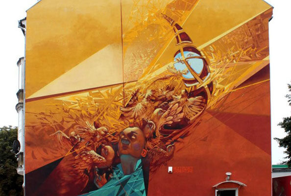 Arte Urbana gigantesca invadindo a Auropa (4)