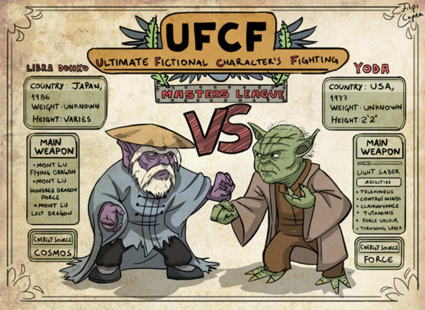 Personagens dos quadrinhos e ficticios combatem em um torneio eletrizante nas ilustrações de Felipe Capra (2)