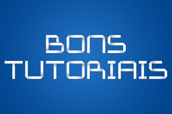 Efeito de texto no Photoshop de letras como se fossem papéis dobrados, muito fácil e rápido (4)