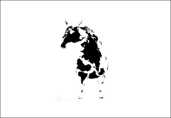 Designer gráfico cria os animais do zodíaco chines utilizando desenhos de mapas. (2)
