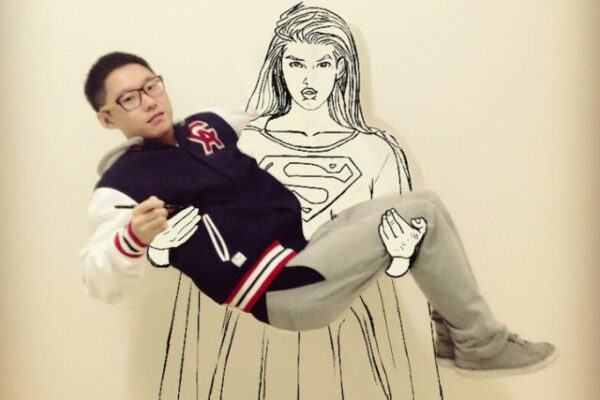 Desenhos em quadrinhos que saem de tela de Gaikuo Captain (1)